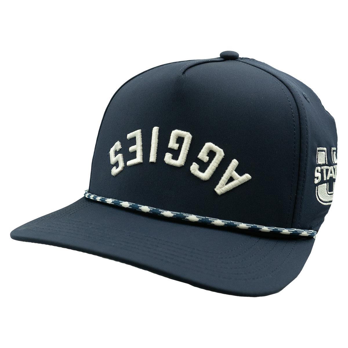 U STATE AGGIES キャップ グレー/ネイビー (2) Caps | USU Campus Store